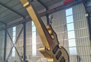 提琴雕塑制作訂做，鍛造工藝，不銹鋼提琴雕塑選用