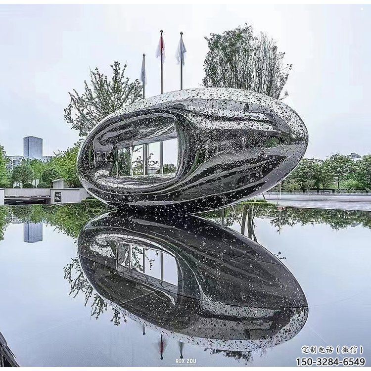 方孔球雕塑訂做，小區雕塑，不銹鋼方孔球雕塑供應