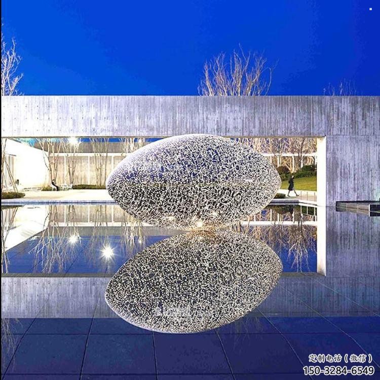 彩繪鏤空球雕塑制作，景觀概念，廣場異形鏤空球雕塑常用