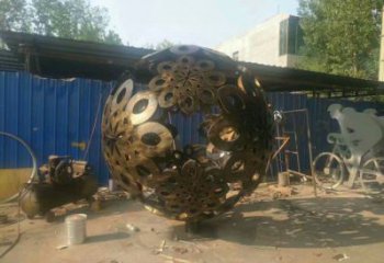 廣場球體雕塑，露天雕塑，不銹鋼球體雕塑標(biāo)準(zhǔn)