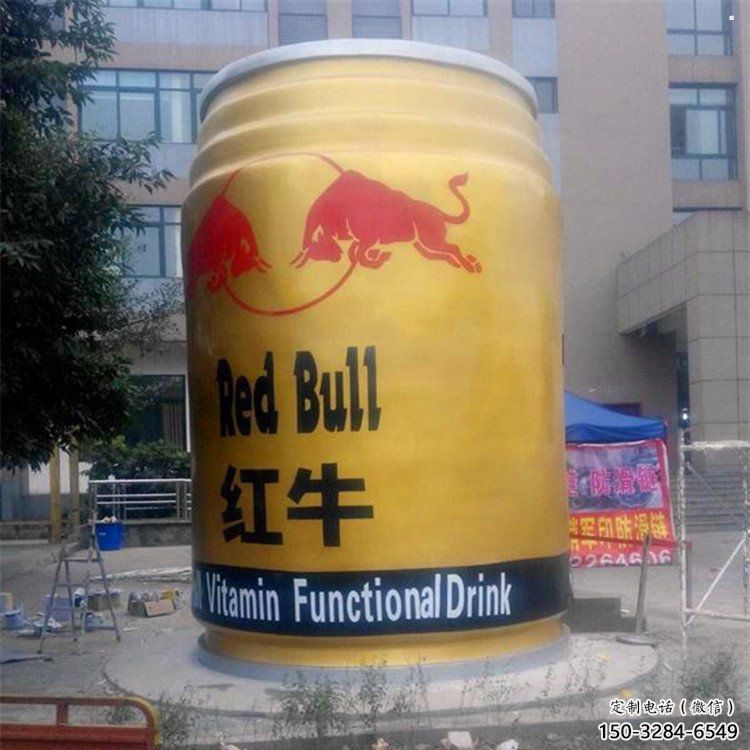 飲料瓶雕塑精選，多彩藝術，玻璃鋼飲料瓶雕塑生產優價