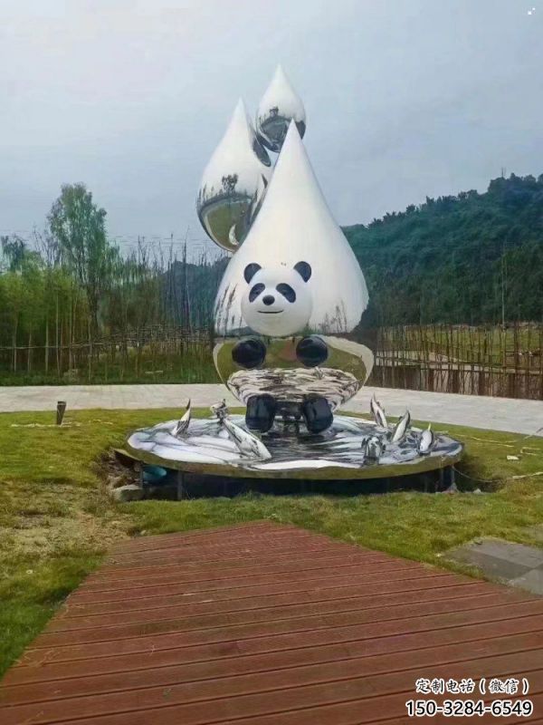 房地產水珠雕塑