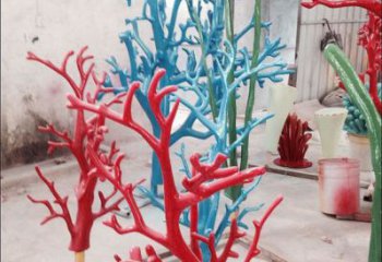 仿真樹雕塑制作，廣場雕塑，玻璃鋼仿真樹雕塑提供