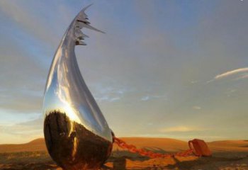 水滴雕塑通用，花園小品，廣場(chǎng)鏡面水滴雕塑優(yōu)價(jià)