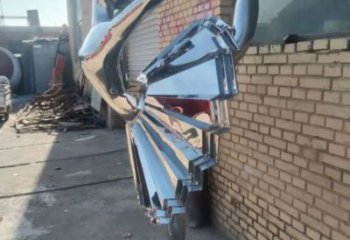 舞者雕塑供應(yīng)，藝術(shù)雕塑，圓環(huán)舞者雕塑素材制造