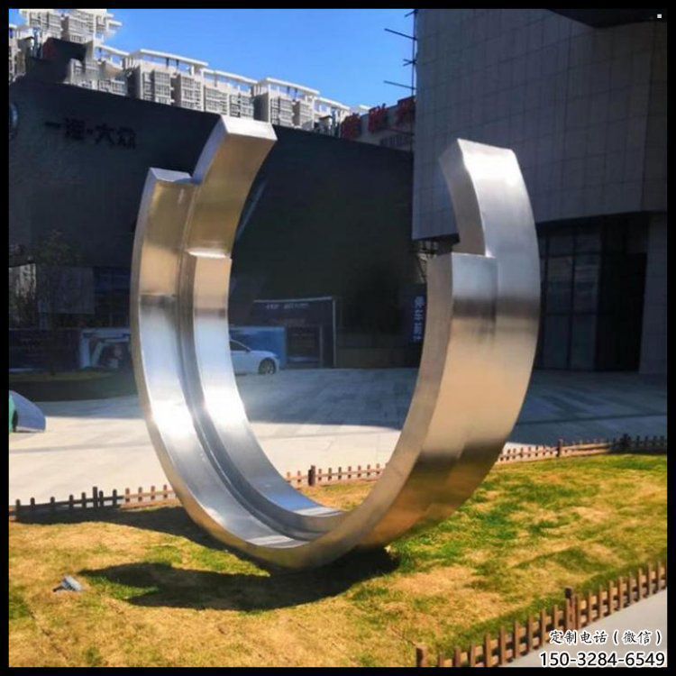 月亮雕塑展品，景觀概念，不銹鋼月亮雕塑優(yōu)選