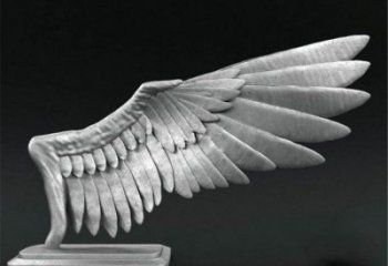 現(xiàn)代鳥翅雕塑定制，中式工藝，不銹鋼鳥翅雕塑造型優(yōu)價(jià)