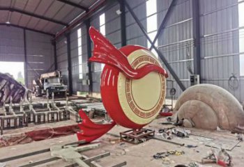 房地產戰鼓雕塑