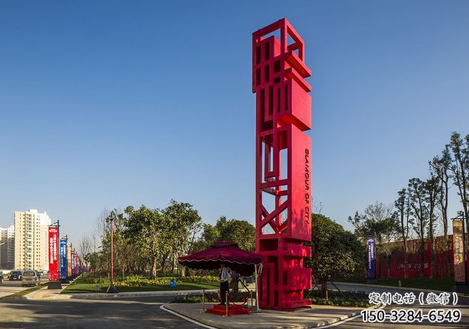 寧德住宅小區(qū)精神堡壘雕塑