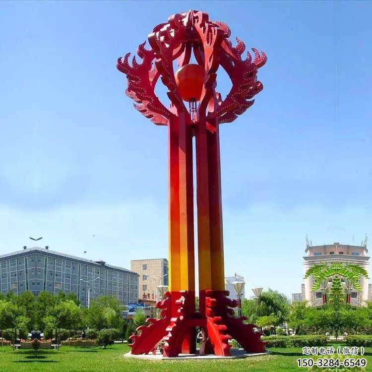 長樂街道精神堡壘雕塑