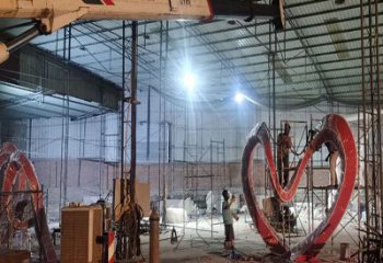 臨夏景觀love雕塑選定，美陳雕塑，現(xiàn)代燈光love雕塑優(yōu)選