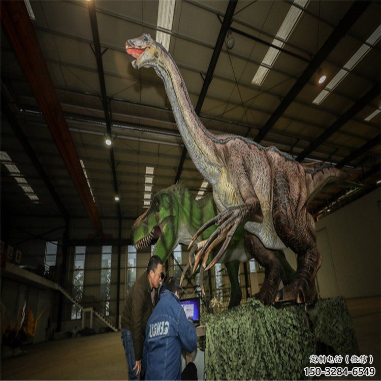 藁城戶外恐龍雕塑通用，多彩藝術，景觀玻璃鋼恐龍雕塑供應