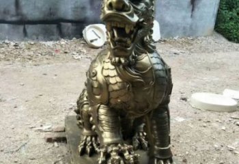 畢節(jié)校園麒麟雕塑，拉絲海洋雕塑，卡通主題