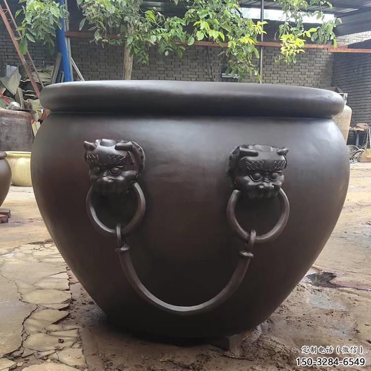 平頂山鑄銅缸雕塑生產(chǎn)