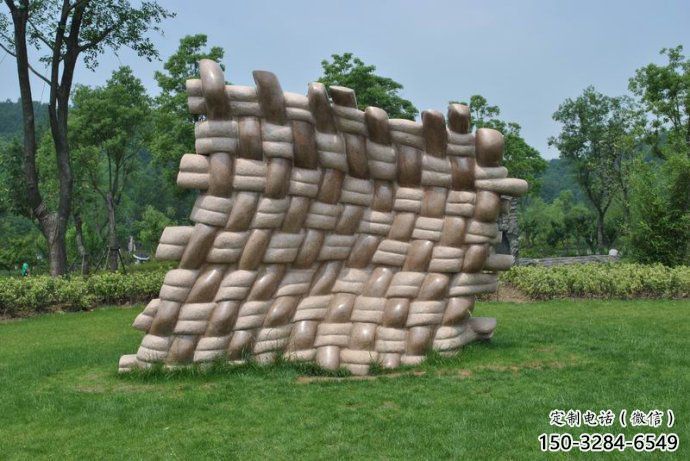 鶴壁鏤空包包雕塑