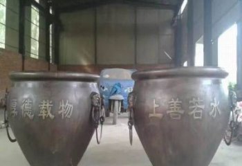 信陽鑄銅缸雕塑預定