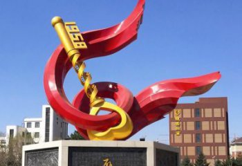 雞西戶外精神堡壘雕塑