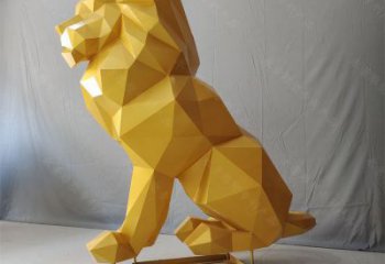 荊門獅子雕塑服務商，動物雕塑，不銹鋼獅子雕塑制作