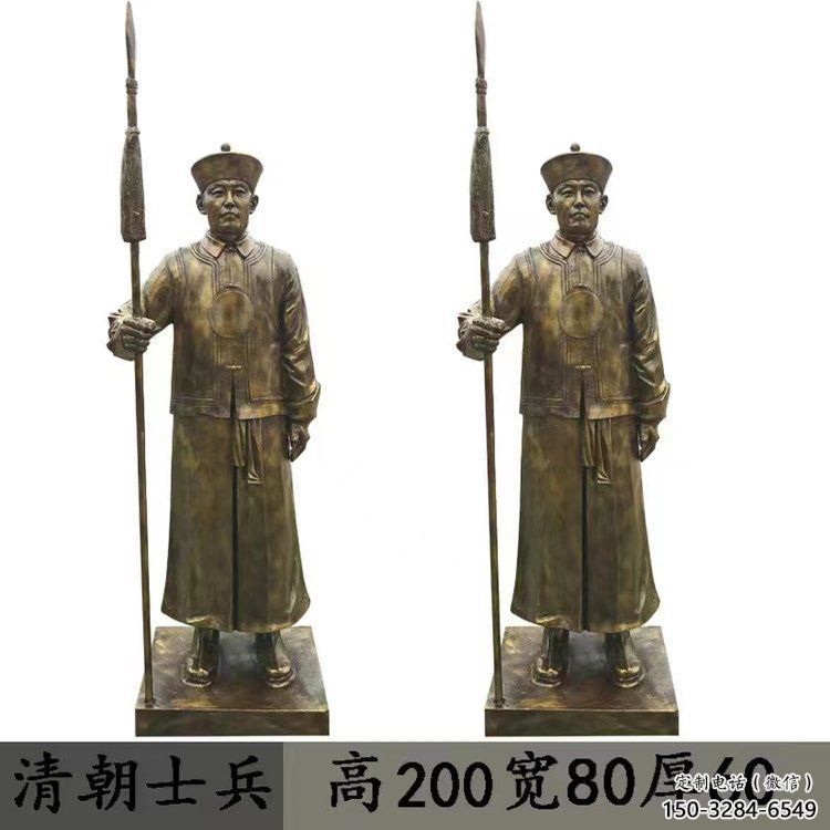 岳陽庭院武士雕塑