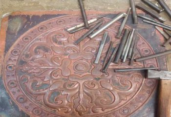 張家界花卉浮雕精品，鍛銅構(gòu)件，別墅花卉浮雕廠家