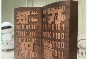 白城銅書(shū)籍雕塑廠家，鑄造工藝，銅書(shū)籍雕塑精選