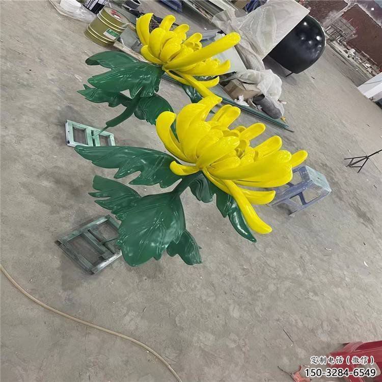 城東景區菊花雕塑優選，圓雕體系，城市菊花雕塑選定