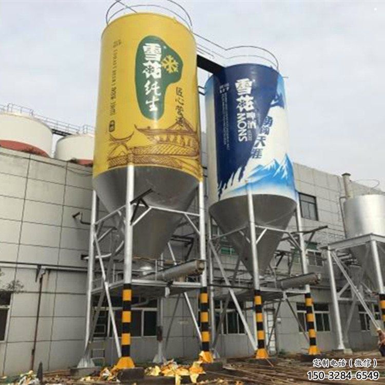 東營飲料瓶雕塑精選，街道標識，玻璃鋼飲料瓶雕塑工程指用