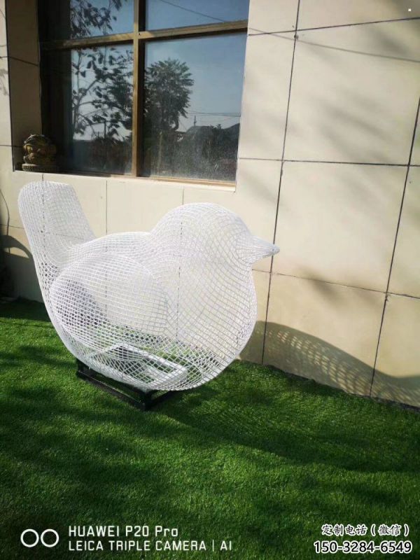 德州鏤空鳥雕塑供需，透雕系列，鐵藝小鳥雕塑制造商