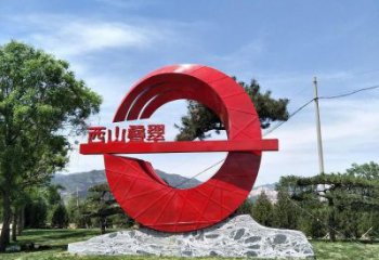 賀蘭房地產(chǎn)精神堡壘雕塑