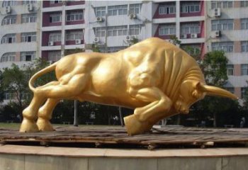 濱州風景區(qū)開荒牛雕塑