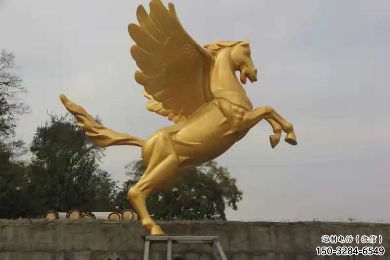 林周園林金馬雕塑