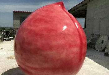 杭州公園壽桃雕塑